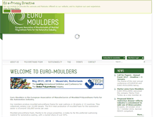 Tablet Screenshot of euromoulders.org